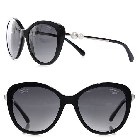 chanel pearl butterfly sunglasses|are chanel sunglasses polarized.